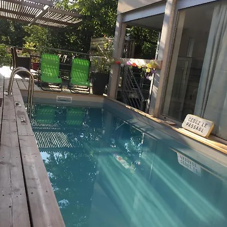 Hébergement de vacances Maison D'archi 6 Pieces Piscine Chauffee Oree Foret - 4 Salles De Bain
