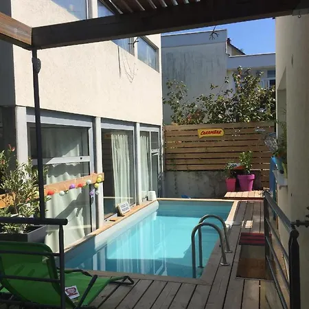 Hébergement de vacances Maison D'archi 6 Pieces Piscine Chauffee Oree Foret - 4 Salles De Bain *